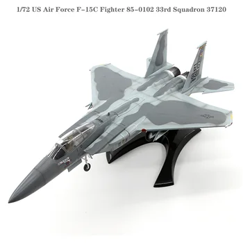 1/72 US Air Force F-15C Fighter 85-0102 33. Squadron 37120 Hotový výrobok kolekcie model