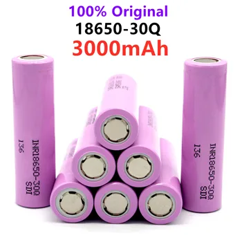 2-10pcs INR18650 Batérie 30Q 3,7 V 3000mAh 18650 Lítiová Nabíjateľná Batéria 20A Vypúšťanie Elektrické Nástroje Baterka Batérie