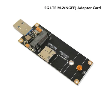 5G modulu vývoj doska adaptér doska s držiaka karty SIM M. 2 ngff rozhranie USB3.0 pre quectel MR500Q modul