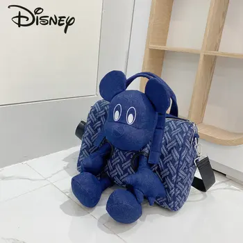 Disney Mickey Nová Bábika Kabelky Módnych Vysoko Kvalitné dámske Crossbody Taška Populárne Bežné Všestranný Unisex Cool Taška cez Rameno