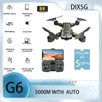 DIXSG G6 RC Drone 8K S6 Profesionálne O6 Zaťaženie Letecké Fotografie Dron Fotoaparát Všesmerového Prekážkou Vyhýbanie sa Quadrotor 5000M DIXSG G6 RC Drone 8K S6 Profesionálne O6 Zaťaženie Letecké Fotografie Dron Fotoaparát Všesmerového Prekážkou Vyhýbanie sa Quadrotor 5000M 1
