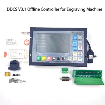 Doprava zadarmo! CNC Radič 3 Os 4Axis DDCSV3.1 off-line radič off line ovládanie karty pre CNC Router Rytie Stroj