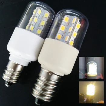 E12 E14 LED Crystal Lampa Svetlo Mikrovlnná Rúra Žiarovka Mraznička Lampa 110V 220V Rúra Indikátor