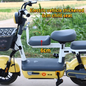 Elektrické Vozidlo Vpredu Dieťa Sedadla Elektrické Scooter Pribrala 6typ Pohodlný Vankúš Dieťa Univerzálne Bezpečnostné pásy s Pásov