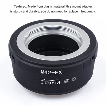 FUSNID Objektív Kamery Adaptér M42 Mount Krúžok Odbornej Vymeniteľné Náhradné Opravu Súčasťou Dodávky Náhradných pre Fuji X-E1 X-E2 X-M1