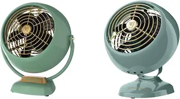 Jr Vintage Vzduchu Obehové čerpadlo Ventilátor, Zelená a VFAN Mini Classic Osobné Vintage Vzduchu Obehové čerpadlo Ventilátor, Zelená