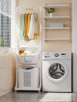 koleso dizajn práčovňa kôš iny štýl oblečenia úložný kôš duté-out design domácnosti klasifikácia práčovňa kôš skladovanie