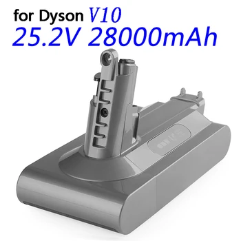 Nové 25.2 V Batériou 12800mAh Náhradné Batérie pre Dyson V10 Absolútne Kábel-Free Vysávač Ručný Vysávač Dyson V10 Batérie