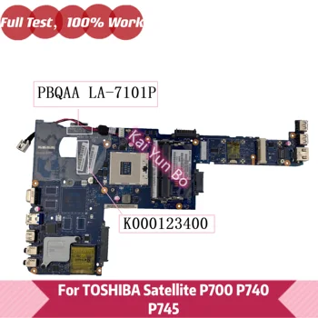 PBQAA LA-7101P Pre TOSHIBA Satellite P700 P740 P745 Notebook Doske K000123400 S HM65 Doske Notebook 100% Testované OK