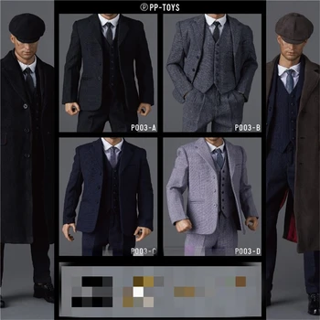 PP-HRAČKY P003 1/6 Rozsahu druhej svetovej VOJNY Britská Retro Windbreaker Oblečenie Oblek vhodný pre 12