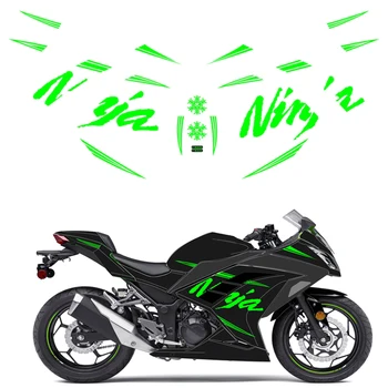 Pre Kawasaki NINJA250 NINJA300 EX300 NINJA Ninja 300 Motocyklové Príslušenstvo Kapotáže Nálepky Celé Auto Nálepky Auta