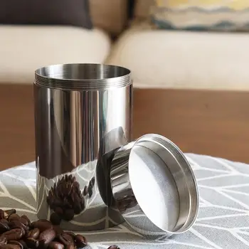 Pribrala Čaj Filter Z Nerezovej Ocele Hermeticky Uzavretých Coffee Bean Nádoba Na Kávu, Čaj, Kakao, Cestoviny