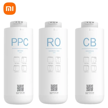 Pôvodný Xiao Vody Čistička Filter PPC Kompozitné Filter pre C1 MRB23 MRB33 Smartphone PP Bavlna Filter Zadné aktívne uhlie
