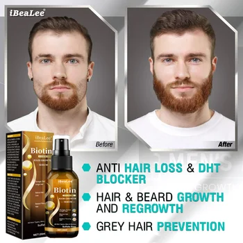 Rast vlasov Sprej Produkty Anti-hair Loss Essence Anti-hair Loss Treatment pre Suchú Pokožku hlavy Poškodený Fúzy Starostlivosť o Vlasy Esenciálny Olej