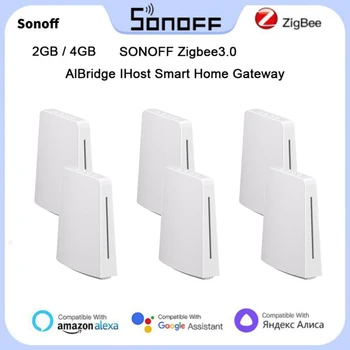 SONOFF IHost Smart Home Gateway 2/4G Zigbee 3.0 AlBridge RJ45 5V 2A--Type-C IHost Smart Home Hub Smart Home Gateway Smart Switch