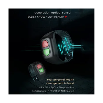 Starší GPS Tracker 4G Telefón Sledovať SOS Jedného Tlačidla Hovor Anti-Putovanie Tracker Športové Náramok Heart Rate Monitor Krvi