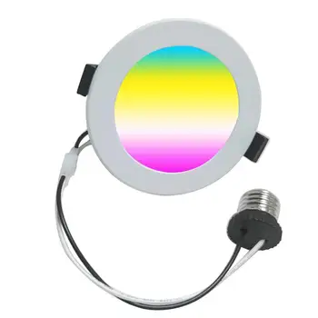 Tuya Zigbee Smart LED Downlight WC wc Stropné Bodové Svetlo Lampa RGB+CW Stmievanie Svetla, 6W/9W Smart žiarovky Pracovať S Alexa