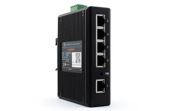 USR-SDR050-L 5-LAN Portov 10/100Mbps Hodnotiť Priemyselný Ethernet Prepínače DC9-36V Podporu Prirodzený Odvod Tepla DIN Lištu Montáž