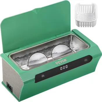 VEOVR 500 ml Ultrazvukový Čistič Prenosný Mini práčka Ultrazvuk Vaňa Sonic Čistiace Zariadenia na Okuliare Domáce Spotrebiče