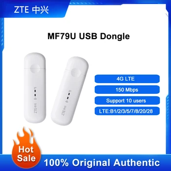 ZTE MF79U 4G LTE, WiFi Router Sim Karty 150Mbps Modem Stick USB Dongle Adaptér Mobile Hotspot Širokopásmové pripojenie Pre Notebook Home Office
