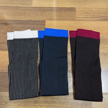ŠIKOVNÝ-MENMODE 3 páry Ultra-tenké Sexy Pančuchy Pánske Úplnej Výška Trubice Ponožky Transparentné Koleno Dĺžke Erotické Dlhé Ponožky Formálne